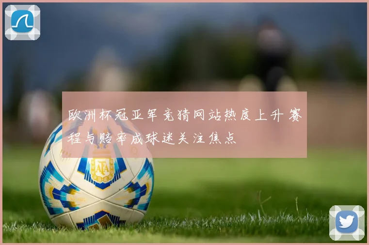 欧洲杯冠亚军竞猜网站热度上升 赛程与赔率成球迷关注焦点